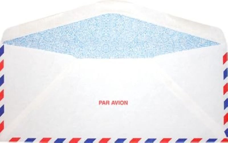 LUXPaper #10 All Purpose Window Envelopes | Security Tint | 4 1/8" x 9 1/2" | White | 24lb. Text | 50 Qty - Image 1